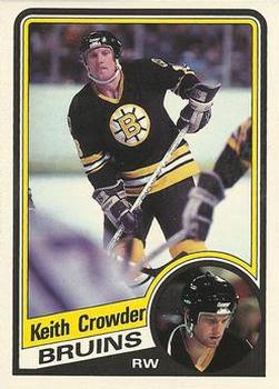 1984-85 O-Pee-Chee #2 Keith Crowder Front