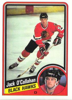 1984-85 O-Pee-Chee #43 Jack O'Callahan Front