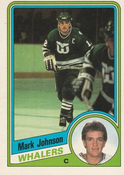 1984-85 O-Pee-Chee #72 Mark Johnson Front