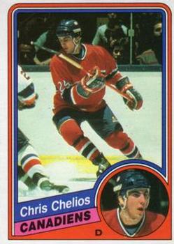 1984-85 O-Pee-Chee #259 Chris Chelios Front