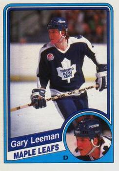 1984-85 O-Pee-Chee #305 Gary Leeman Front