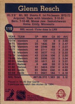  1982 O-Pee-Chee # 145 Glenn Resch New Jersey Devils (Hockey  Card) NM/MT Devils : Collectibles & Fine Art
