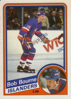 1984-85 O-Pee-Chee #123 Bob Bourne Front