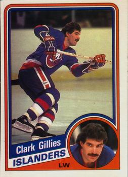 1984-85 O-Pee-Chee #126 Clark Gillies Front
