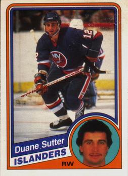 1984-85 O-Pee-Chee #137 Duane Sutter Front