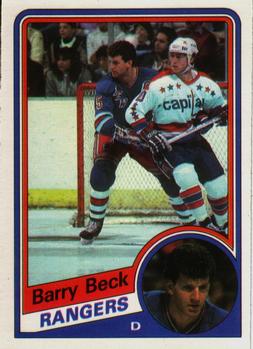 1984-85 O-Pee-Chee #140 Barry Beck Front