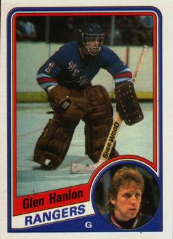1984-85 O-Pee-Chee #142 Glen Hanlon Front