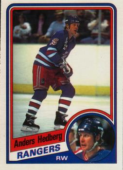 1984-85 O-Pee-Chee #143 Anders Hedberg Front