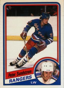 1984-85 O-Pee-Chee #155 Peter Sundstrom Front