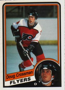 1984-85 O-Pee-Chee #157 Doug Crossman Front