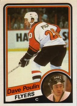 1984-85 O-Pee-Chee #165 Dave Poulin Front