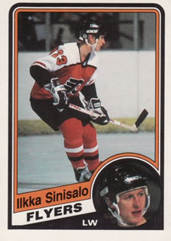 1984-85 O-Pee-Chee #167 Ilkka Sinisalo Front