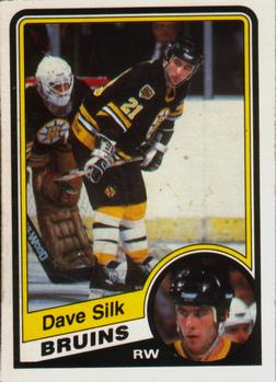 1984-85 O-Pee-Chee #16 Dave Silk Front