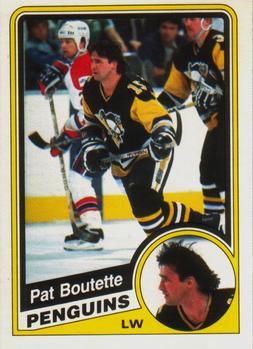 1984-85 O-Pee-Chee #171 Pat Boutette Front