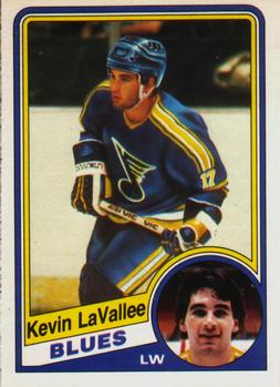 1984-85 O-Pee-Chee #183 Kevin LaVallee Front