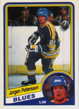 1984-85 O-Pee-Chee #189 Jorgen Pettersson Front