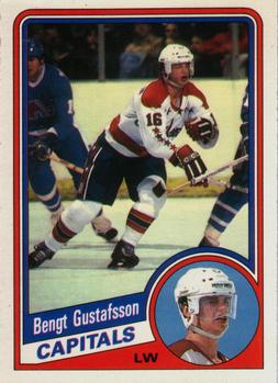 1984-85 O-Pee-Chee #198 Bengt Gustafsson Front