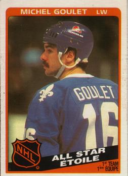 1984-85 O-Pee-Chee #207 Michel Goulet Front