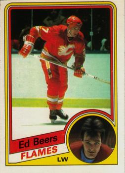 1984-85 O-Pee-Chee #219 Ed Beers Front