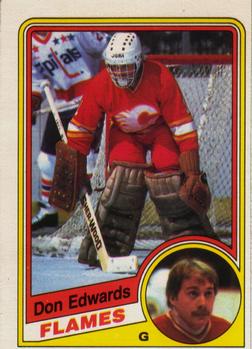 1984-85 O-Pee-Chee #222 Don Edwards Front