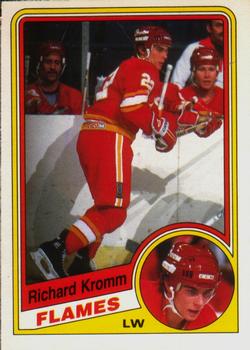 1984-85 O-Pee-Chee #227 Richard Kromm Front