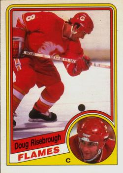 1984-85 O-Pee-Chee #236 Doug Risebrough Front