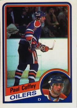1984-85 O-Pee-Chee #239 Paul Coffey Front