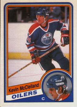 1984-85 O-Pee-Chee #253 Kevin McClelland Front