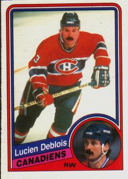 1984-85 O-Pee-Chee #260 Lucien DeBlois Front