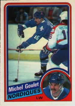 1984-85 O-Pee-Chee #280 Michel Goulet Front