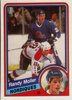 1984-85 O-Pee-Chee #284 Randy Moller Front