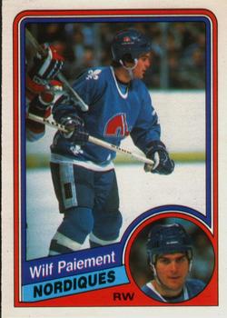 1984-85 O-Pee-Chee #285 Wilf Paiement Front