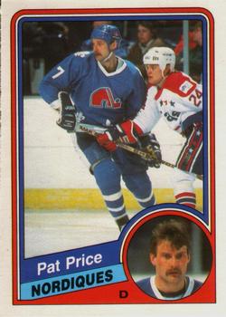 1984-85 O-Pee-Chee #286 Pat Price Front