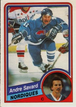 1984-85 O-Pee-Chee #288 Andre Savard Front