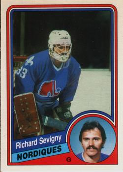 1984-85 O-Pee-Chee #289 Richard Sevigny Front