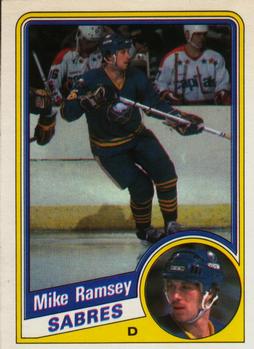 1984-85 O-Pee-Chee #28 Mike Ramsey Front