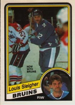 1984-85 O-Pee-Chee #290 Louis Sleigher Front