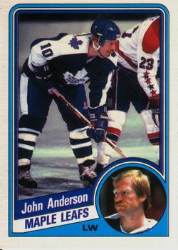 1984-85 O-Pee-Chee #295 John Anderson Front