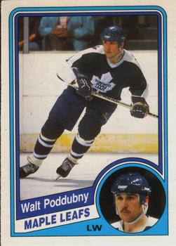 1984-85 O-Pee-Chee #309 Walt Poddubny Front