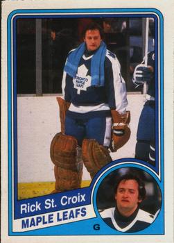 1984-85 O-Pee-Chee #310 Rick St. Croix Front