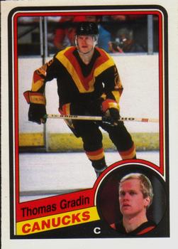 1984-85 O-Pee-Chee #319 Thomas Gradin Front