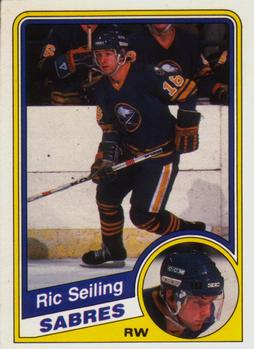 1984-85 O-Pee-Chee #31 Ric Seiling Front