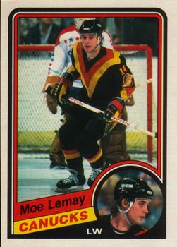 1984-85 O-Pee-Chee #322 Moe Lemay Front