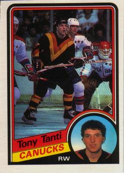 1984-85 O-Pee-Chee #332 Tony Tanti Front