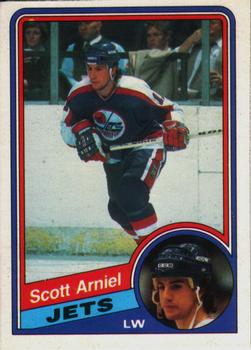 1984-85 O-Pee-Chee #333 Scott Arniel Front