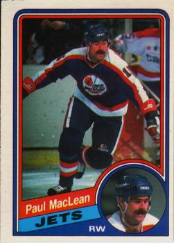 1984-85 O-Pee-Chee #342 Paul MacLean Front