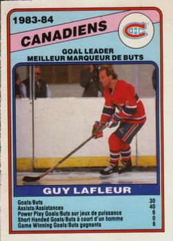 1984-85 O-Pee-Chee #360 Guy Lafleur Front