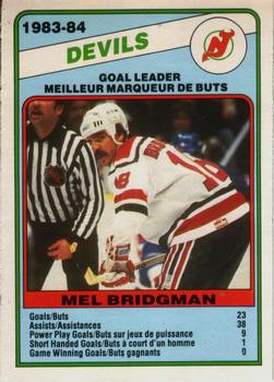 1984-85 O-Pee-Chee #361 Mel Bridgman Front