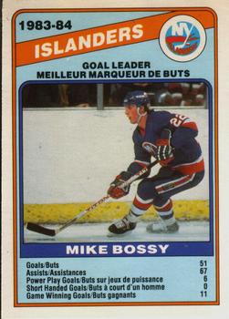 1984-85 O-Pee-Chee #362 Mike Bossy Front