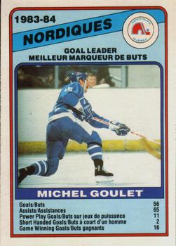 1984-85 O-Pee-Chee #366 Michel Goulet Front